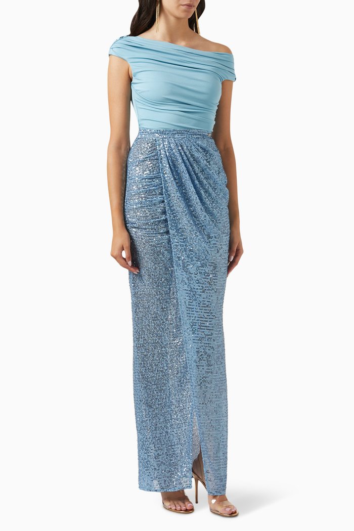 

Red Carpet Dress in Sequins, Blue