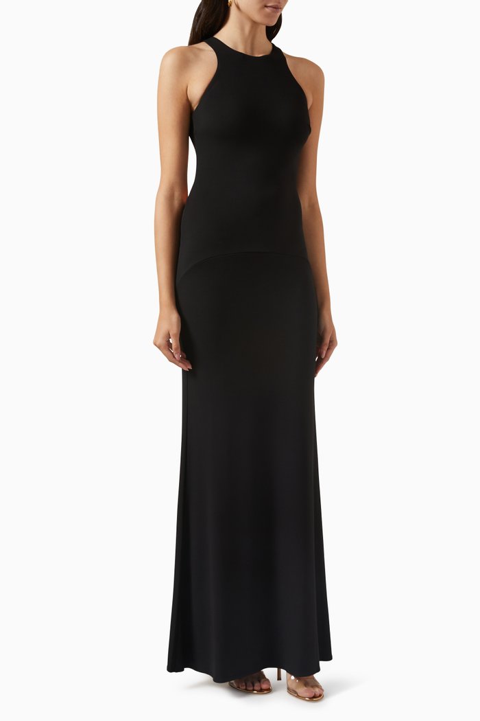 

Red Carpet Dress in Jersey, Black