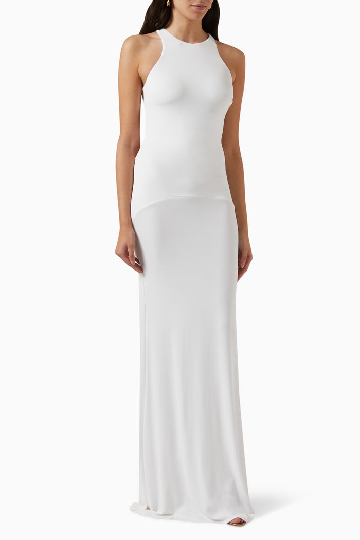 

Red Carpet Dress in Jersey, White