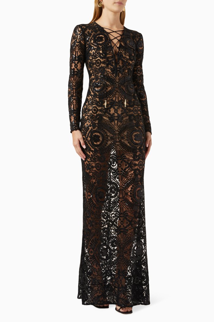 

Red Carpet Lace Dress, Black