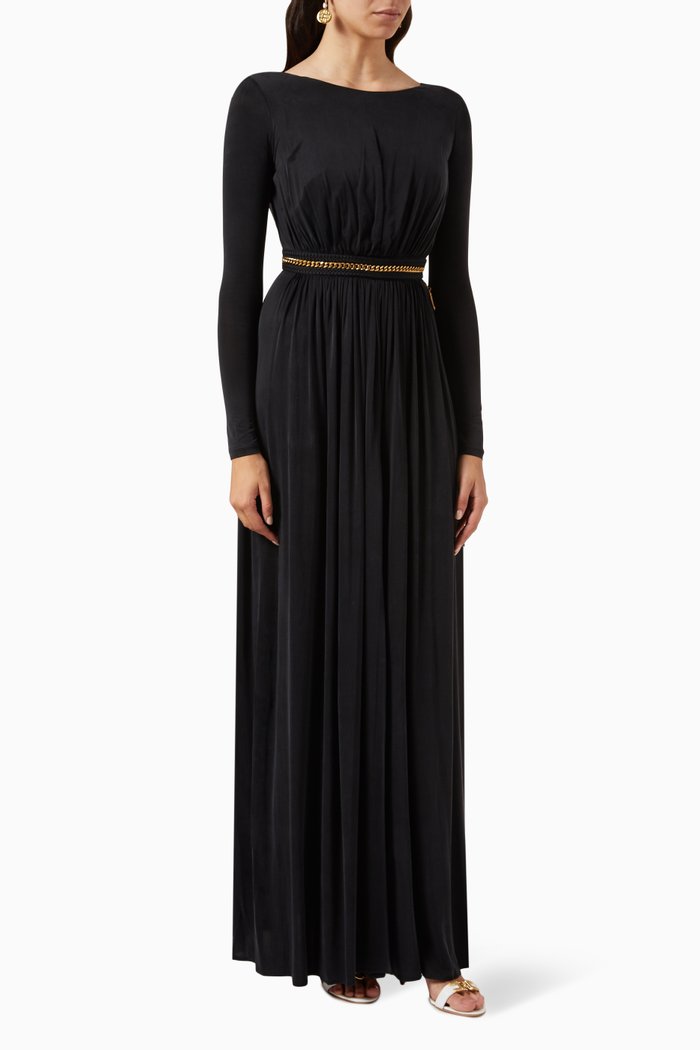 

Red Carpet Gown in Jersey, Black