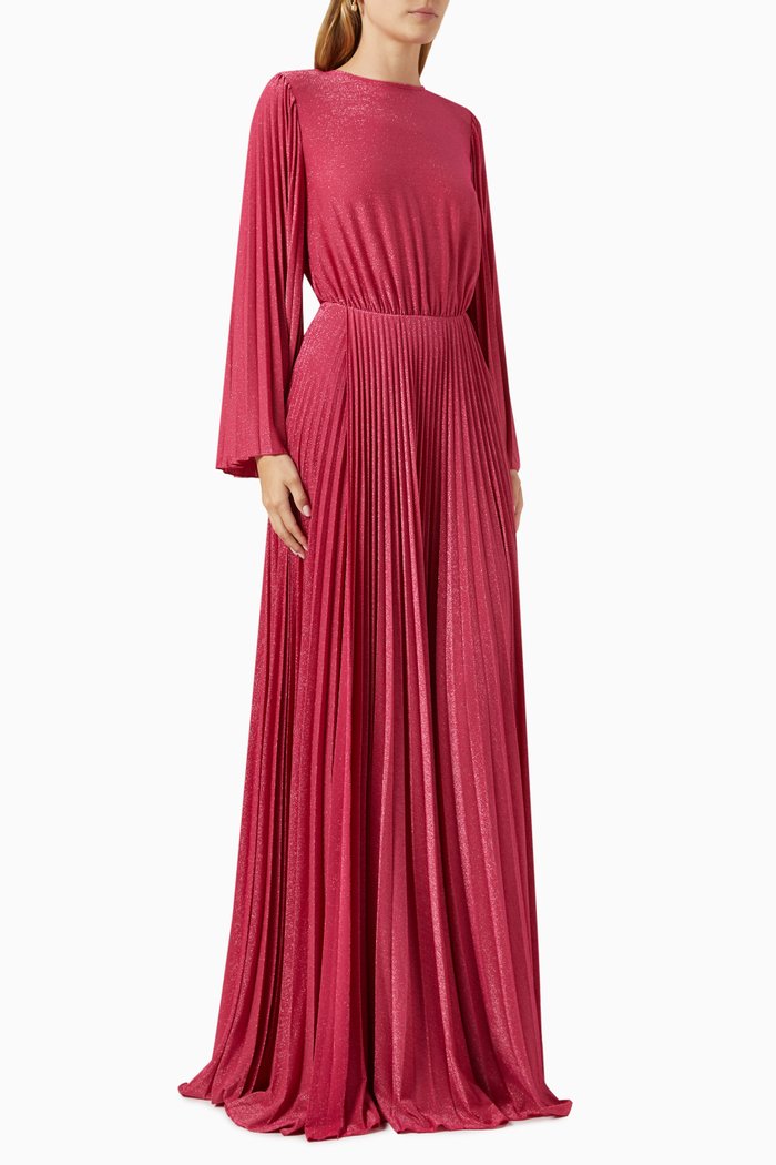 

Red Carpet Dress in Lurex, Pink