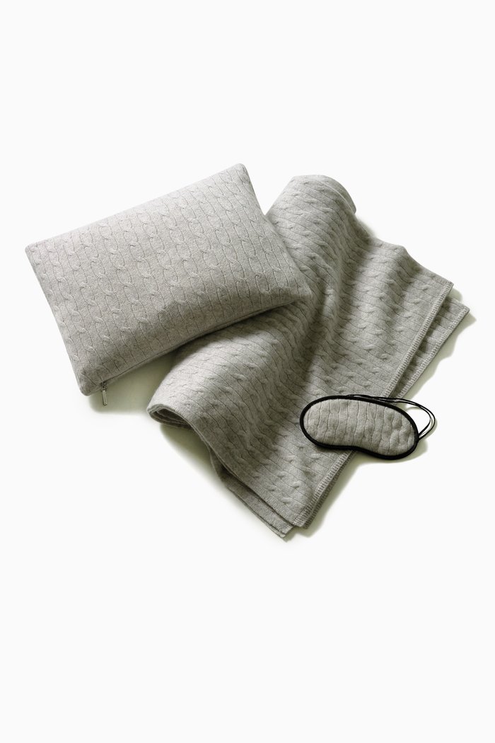 

Travel Set in Cashmere, Grey