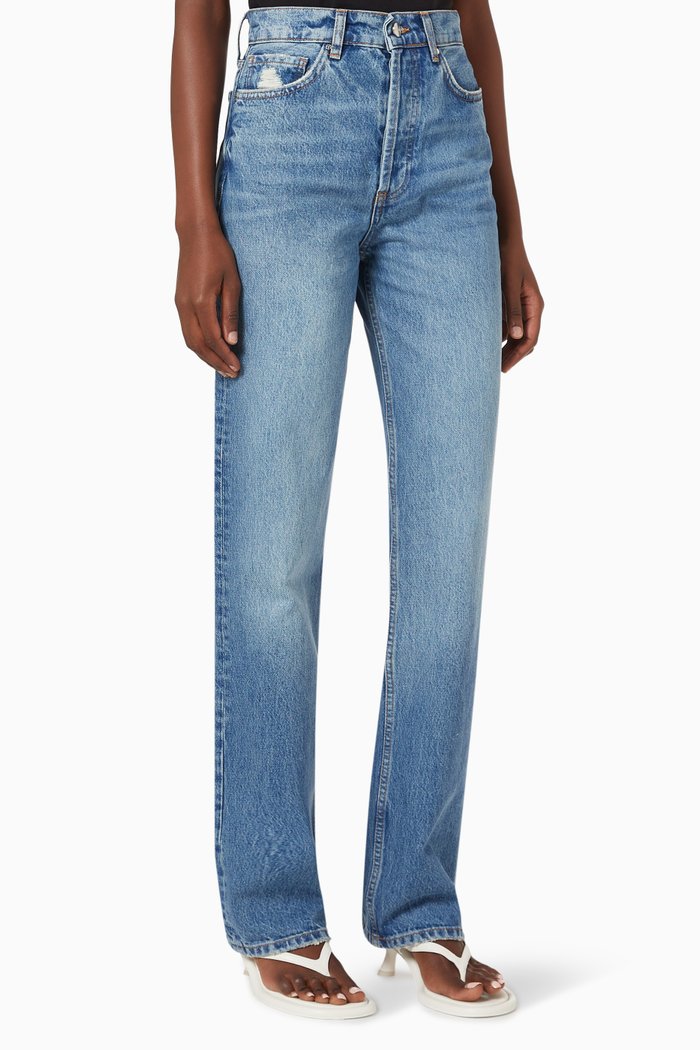 

Kat Ultra High-rise Jeans, Blue