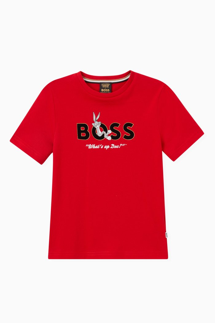 

Bugs Bunny T-shirt in Cotton, Red