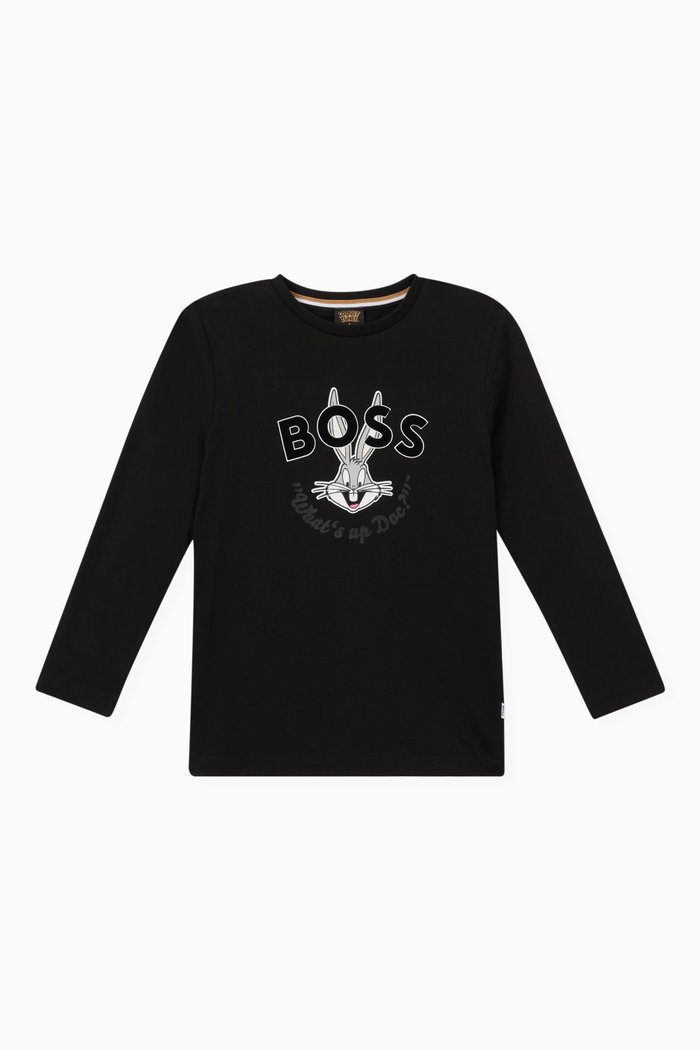 

x Bugs Bunny T-shirt in Cotton, Black