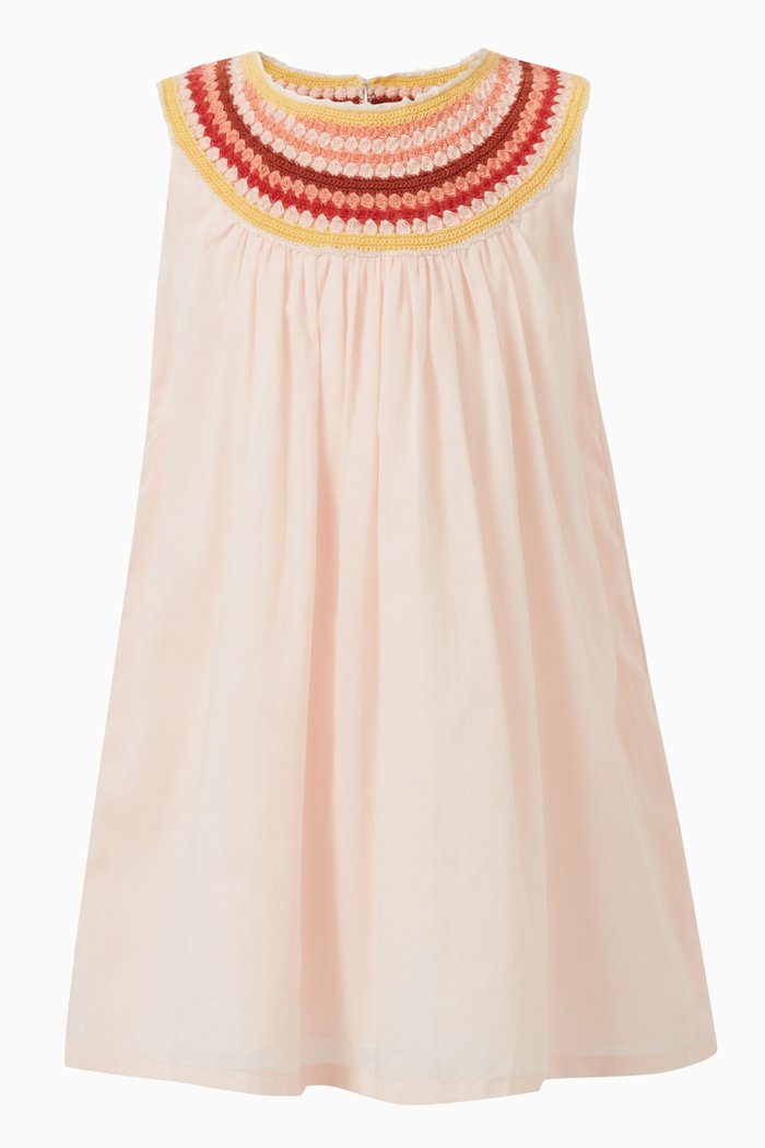 

Crochet Dress, Pink