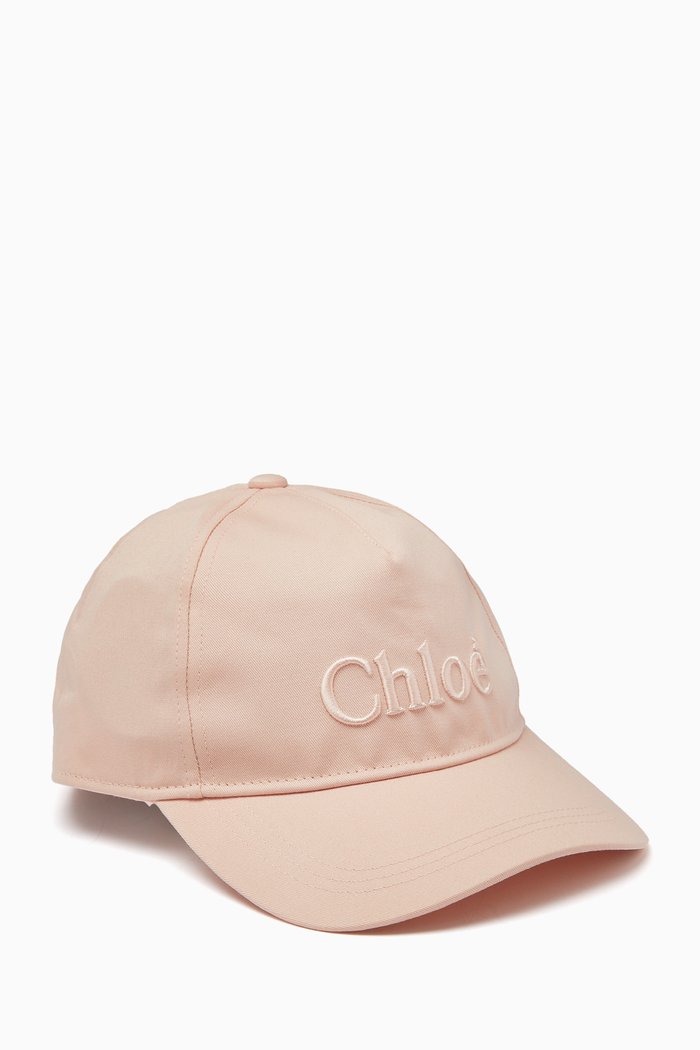

Logo Cap in Twill, Pink