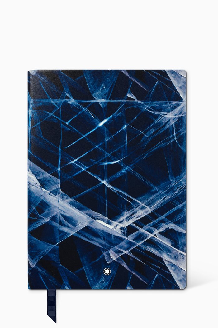 

Meisterstück Glacier Medium Notebook #163 in Leather, Blue