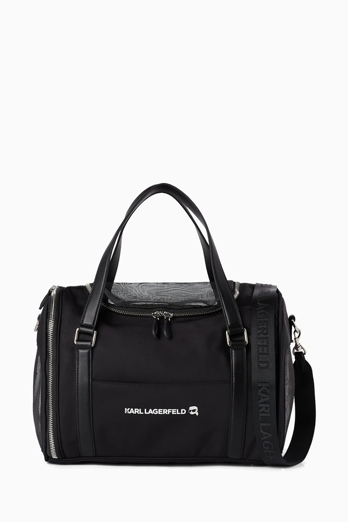 

K/Pet Carrier in Nylon, Black