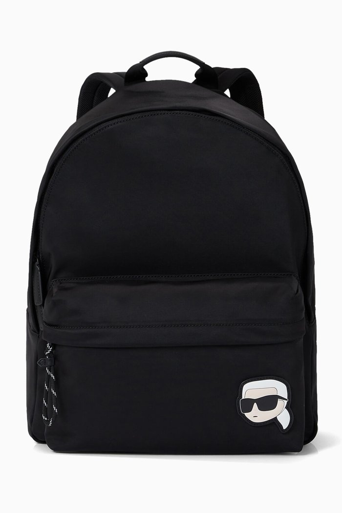 

K/Ikonic 2.0 Patch Backpack in Nylon, Black