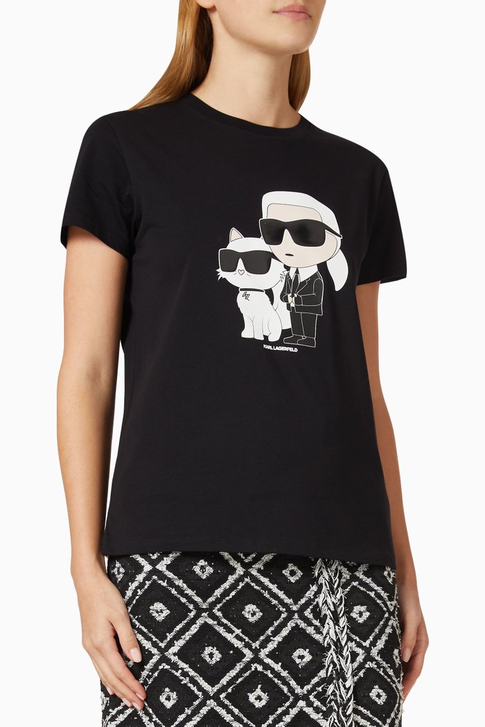 

Ikonik 2.0 T-shirt in Cotton Jersey, Black