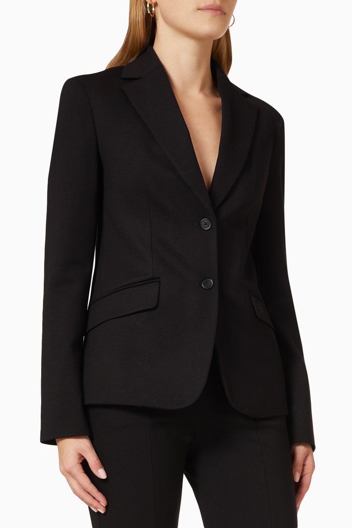 

Punto Jacket in Viscose Blend, Black