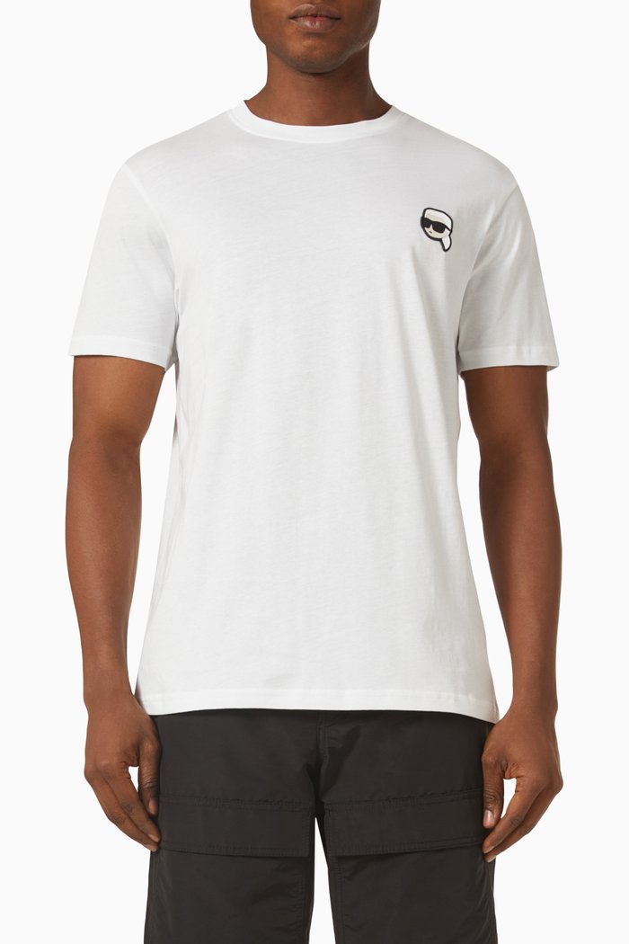 Ikonik 2.0 Mini T-shirt in Organic Cotton, White