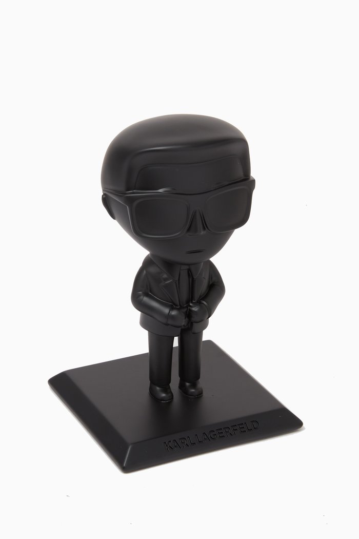 K/Ikonik 2.0 Karl Statue in Matte Polyresin, Black