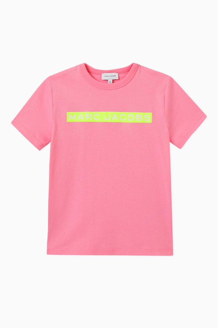 

Logo T-shirt in Cotton, Pink