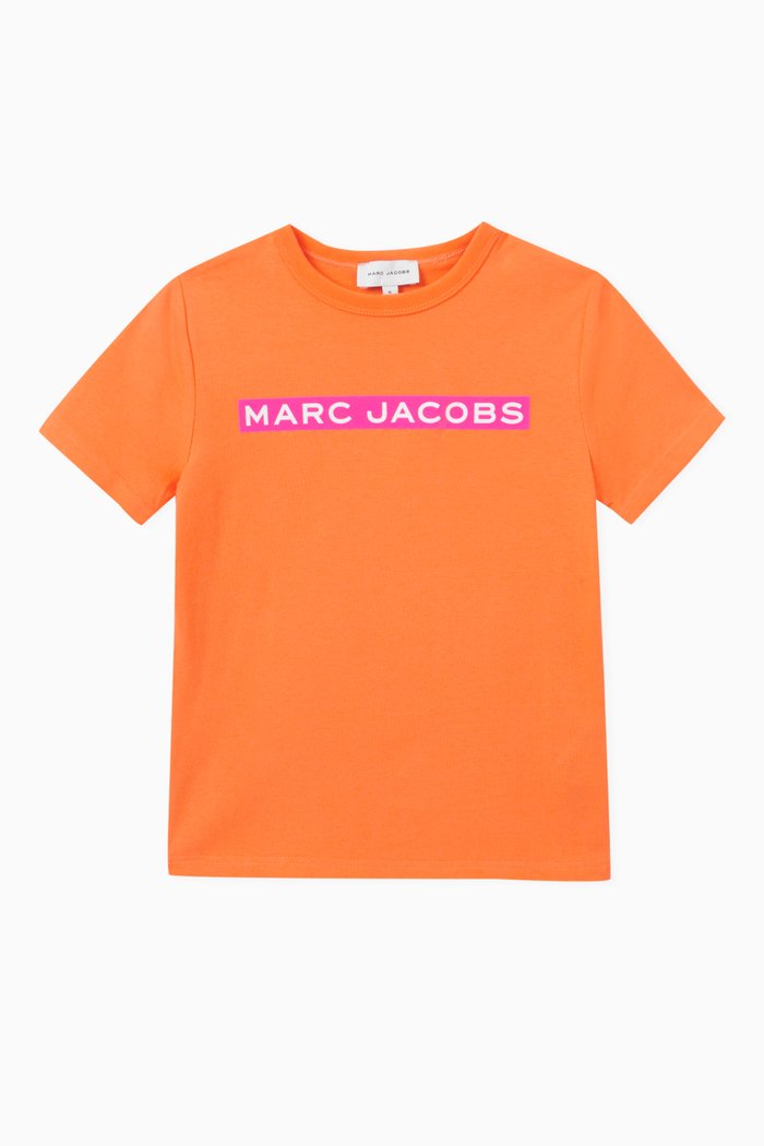

Logo T-shirt in Cotton, Orange