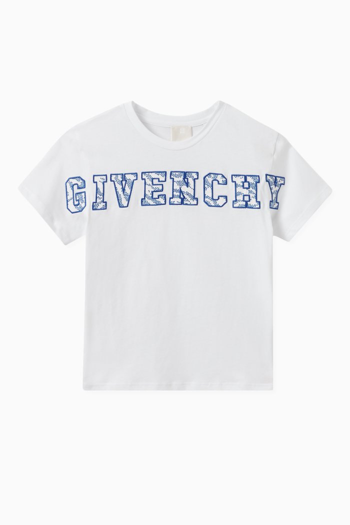 

Logo-embroidered T-shirt in Cotton-jersey, White