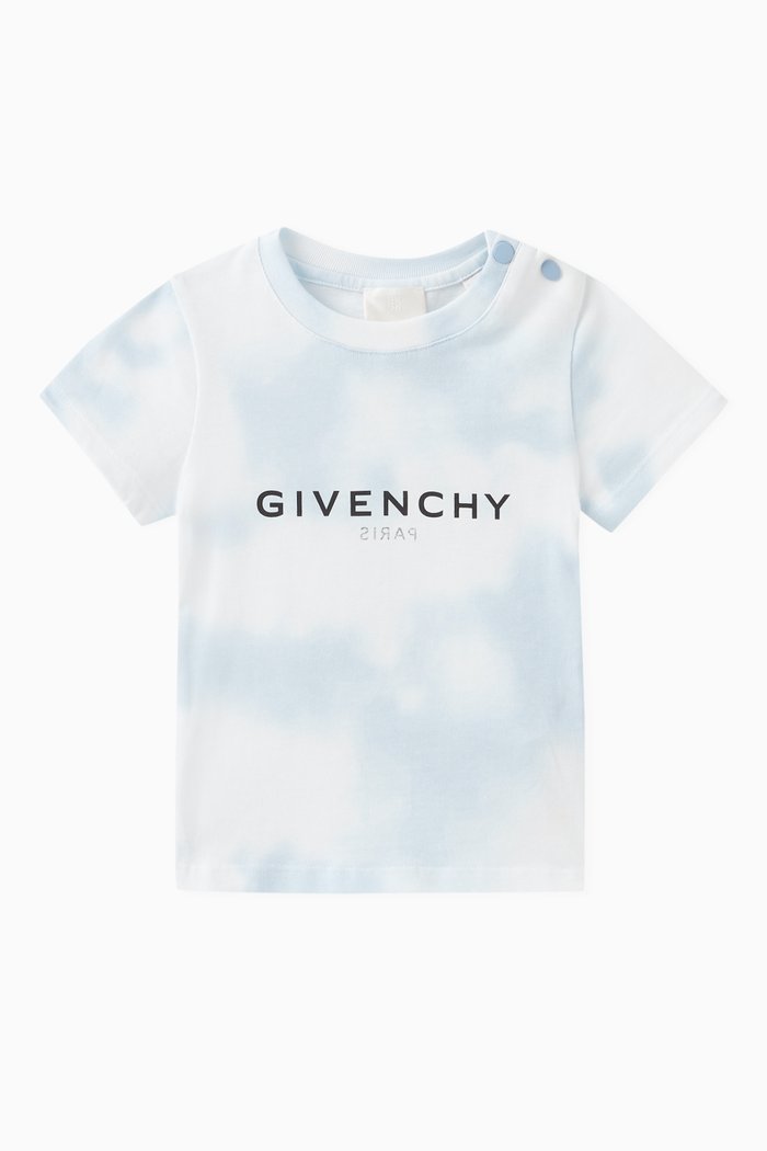 

Cloud Logo T-shirt in Cotton, Blue