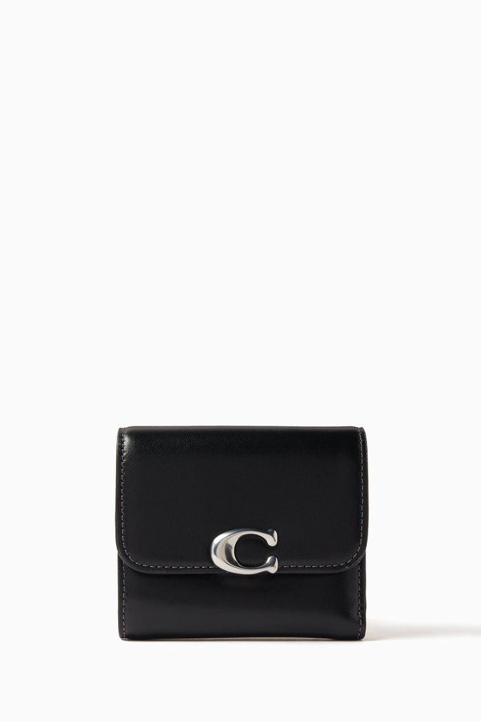 

Bandit Wallet in Smooth Leather, Black
