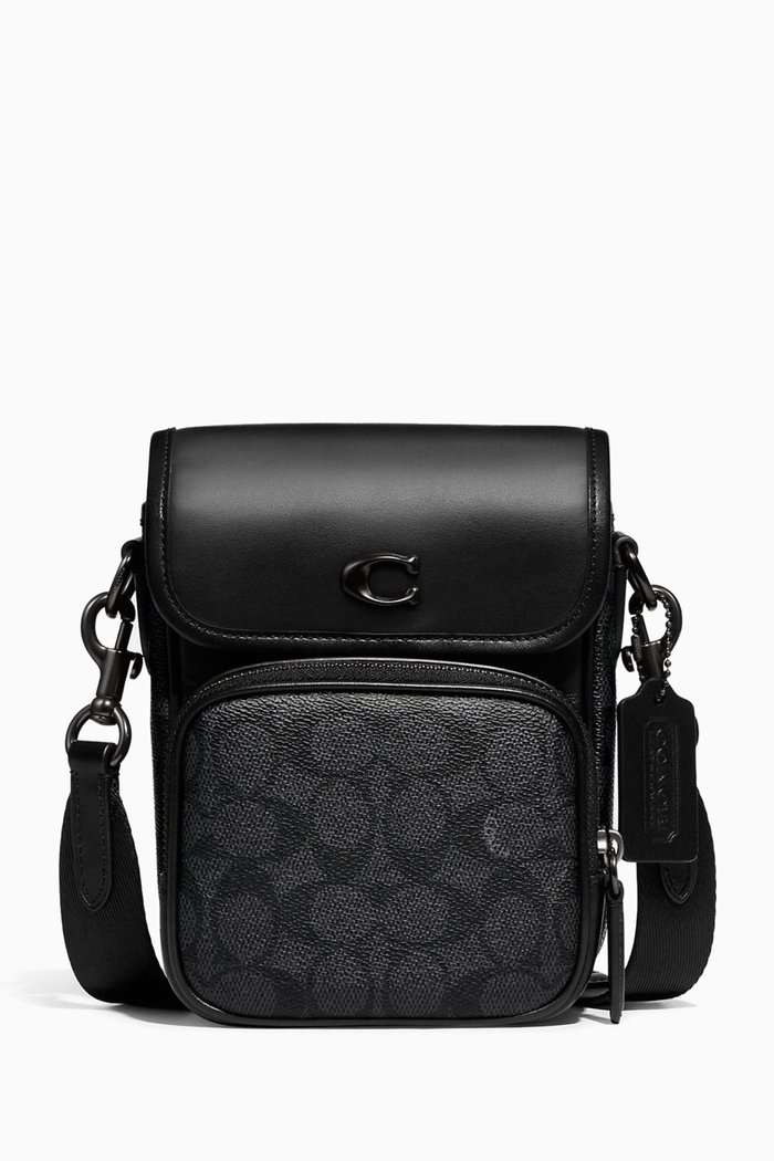 

Lee Crossbody Bag in Leather, Multicolour