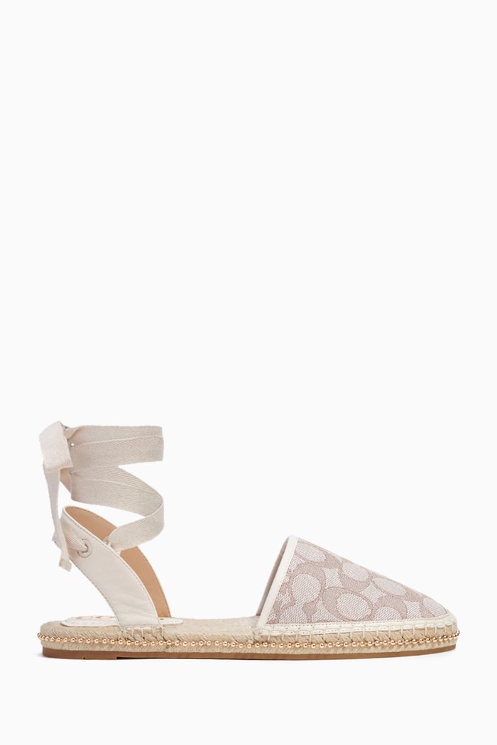 

Corrine Espadrilles in Signature Canvas, Neutral