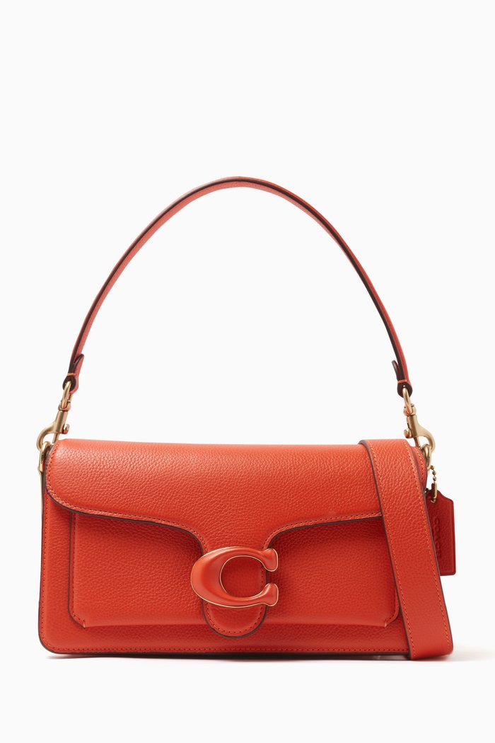 

Tabby 26 Shoulder Bag in Leather, Orange