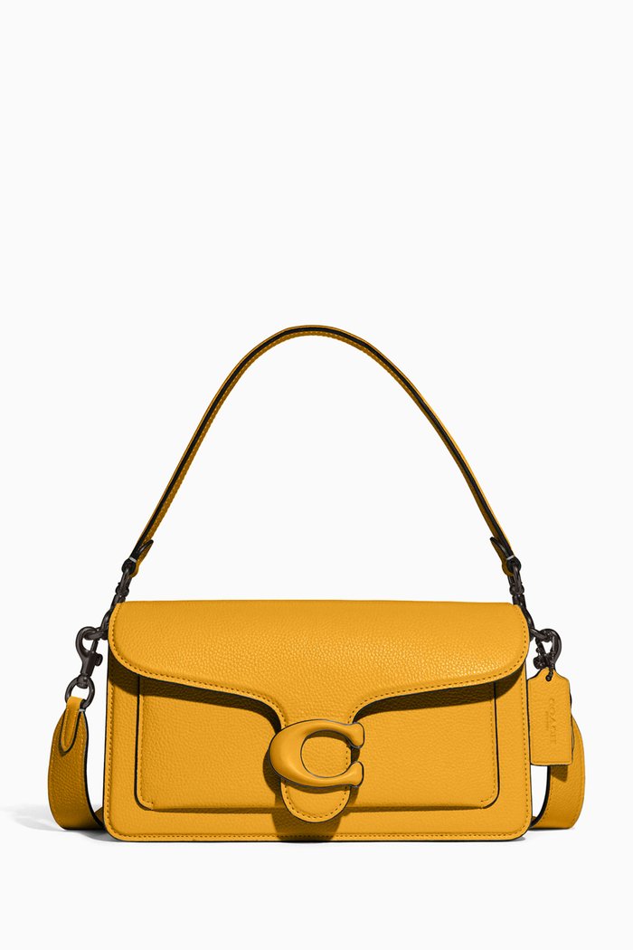 

Tabby 26 Shoulder Bag in Leather, Yellow