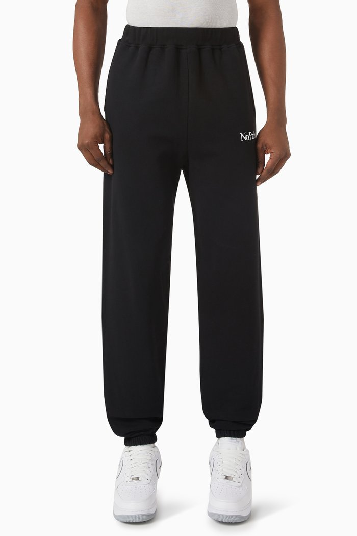 

Mini Problemo Sweatpants in Cotton, Black