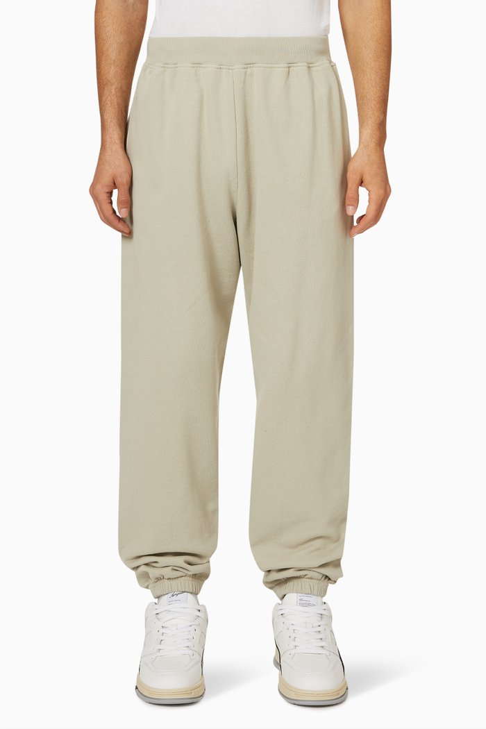 Premium Temple Sweatpants in Jersey Fleece, Neutral
