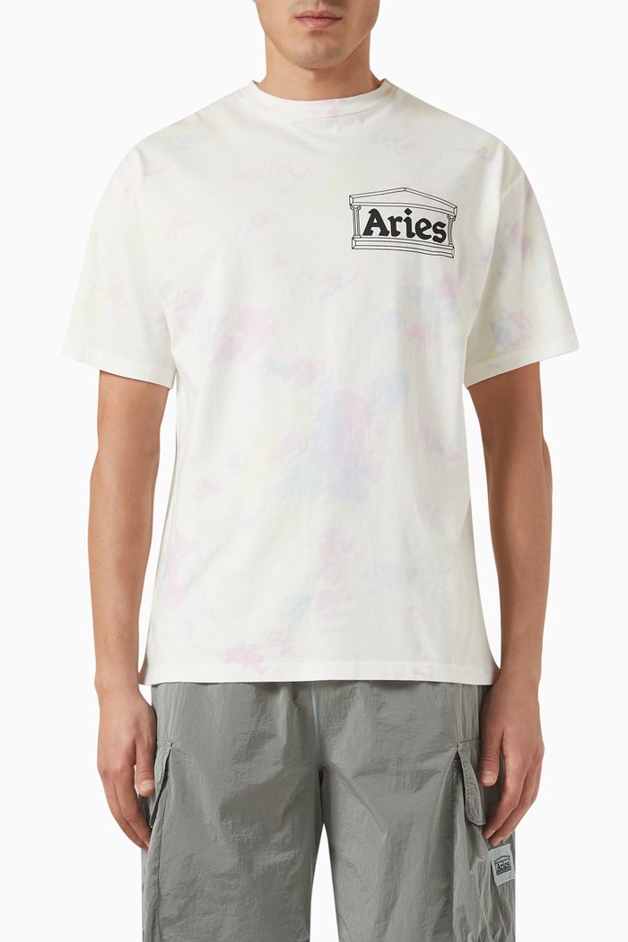 

Tie-dye Temple T-shirt in Cotton, Multicolour