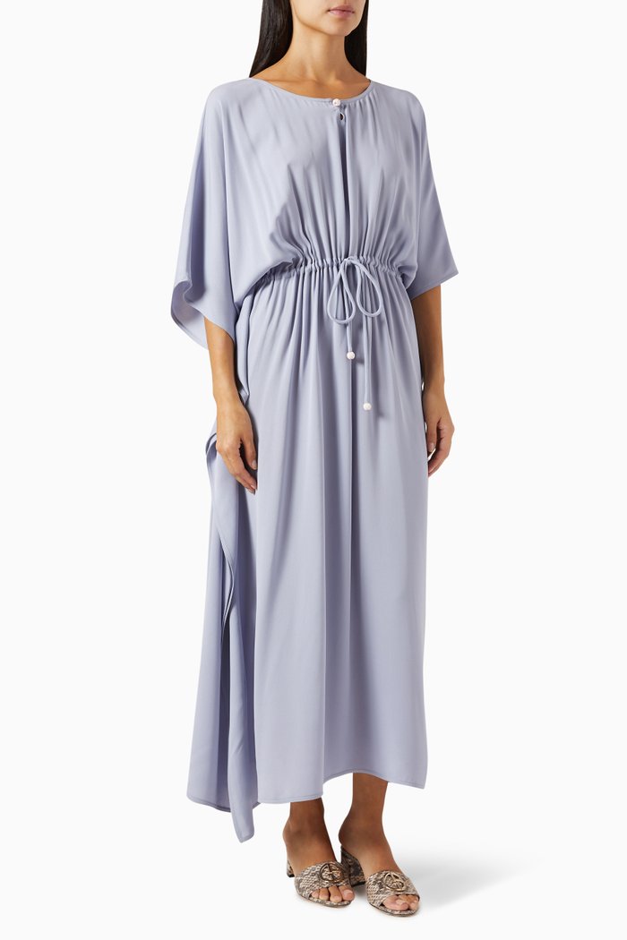 

Gathered Kaftan, Purple
