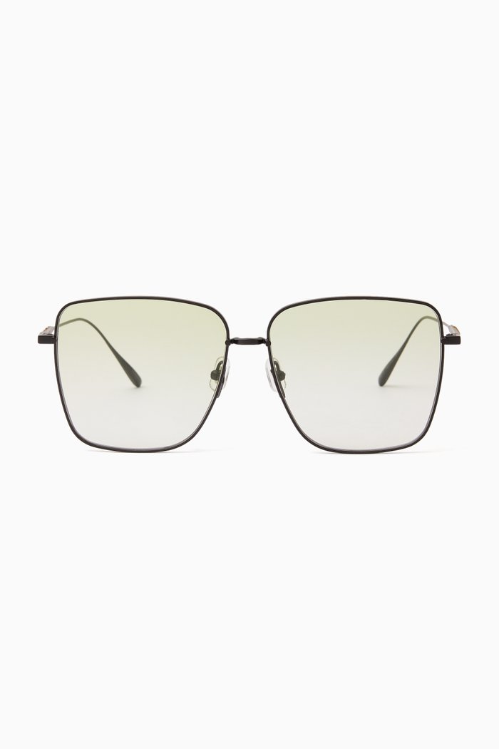 

Wind Wind M01 Sunglasses in Metal, Green