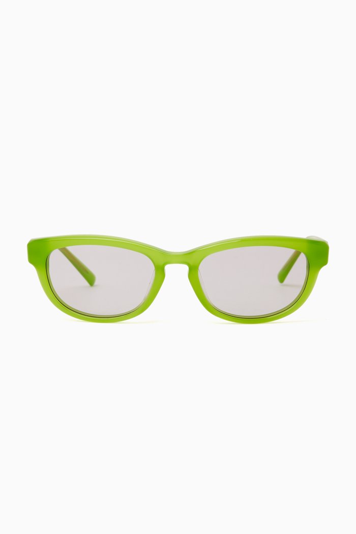 Reny GR3 Sunglasses in Acetate, Green
