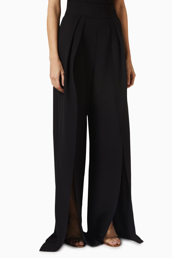 

Duplicate Wide-leg Pants, Black