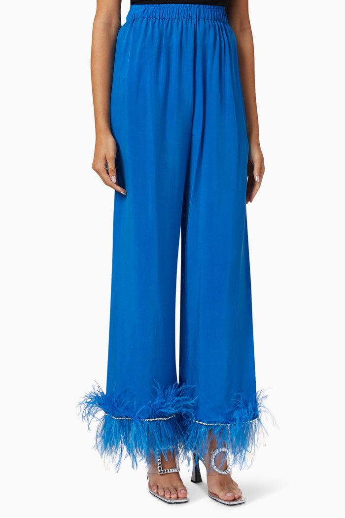 

Feather Pants, Blue