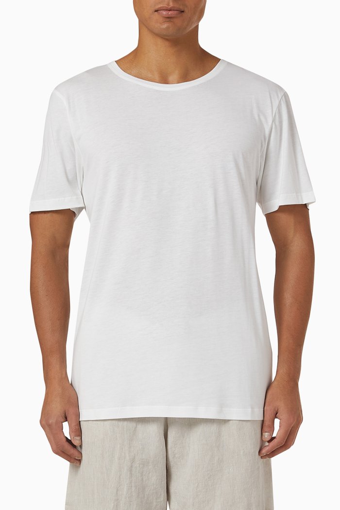 

Rocha T-shirt in Cotton Jersey, White