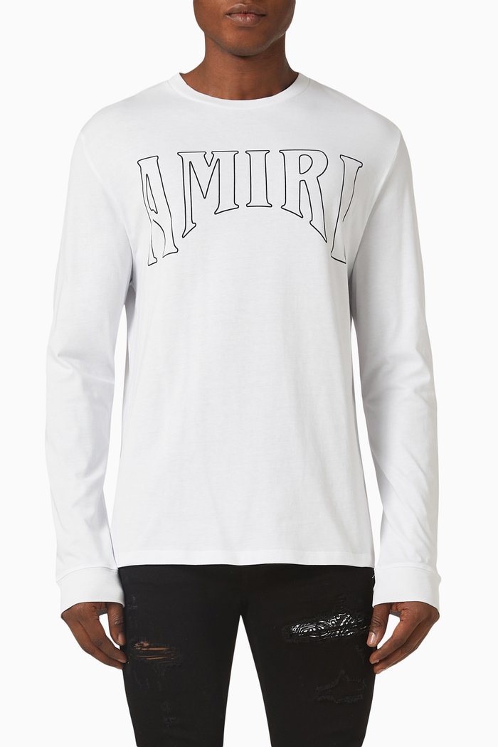 

Sun T-shirt in Cotton Jersey, White
