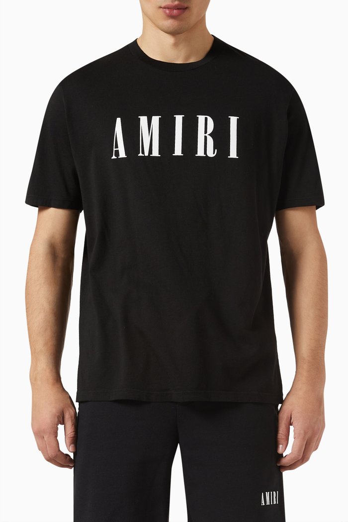 

Core Logo T-shirt in Cotton Jersey, Black