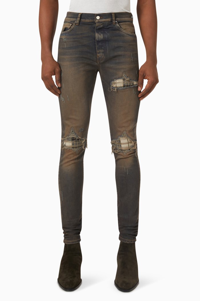 

Plaid Mx1 Jeans in Denim, Blue