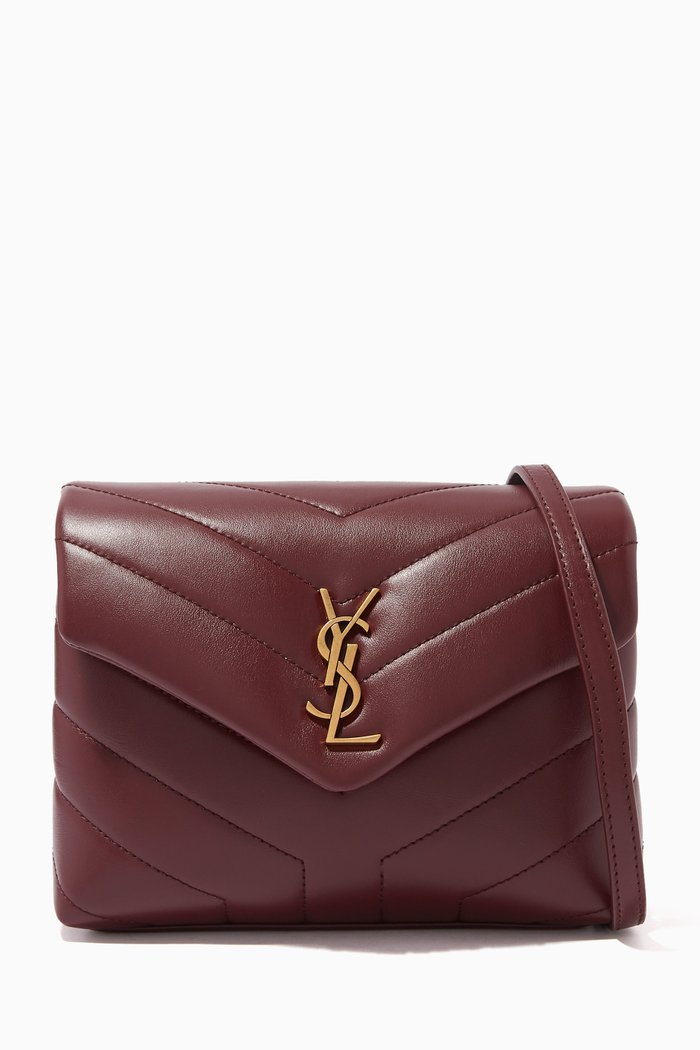 

Loulou Toy Bag in "Y" Matelassé Leather, Red