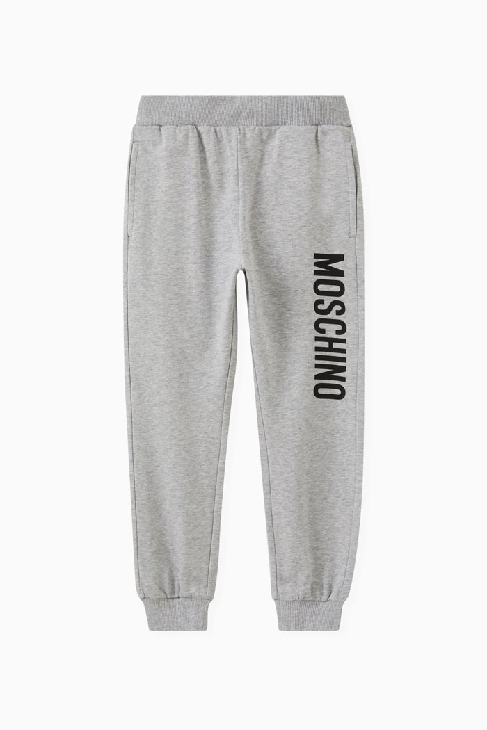 

Logo Print Sweatpants in Cotton, Grey