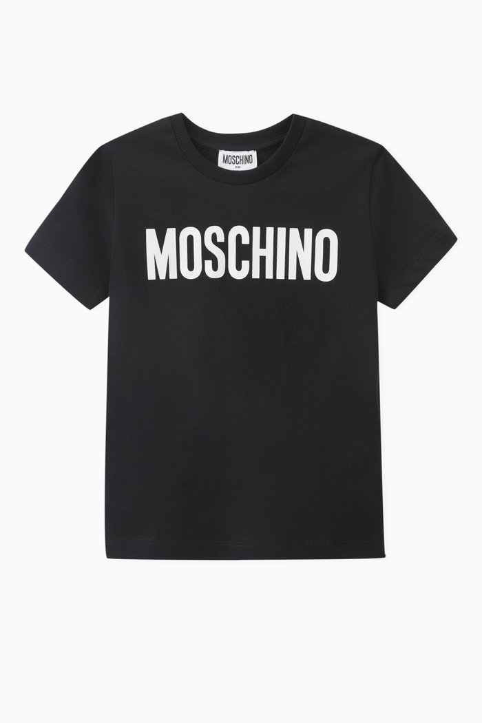 

Logo T-shirt in Cotton Jersey, Black