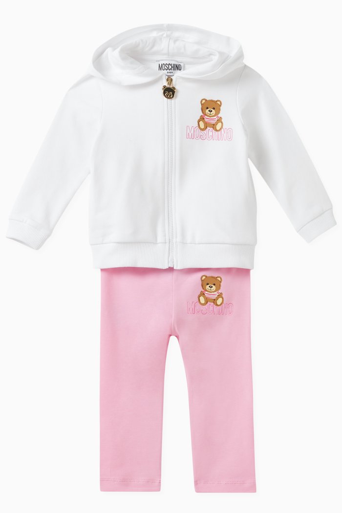 

Logo Sweatshirt and Leggings Set, Pink