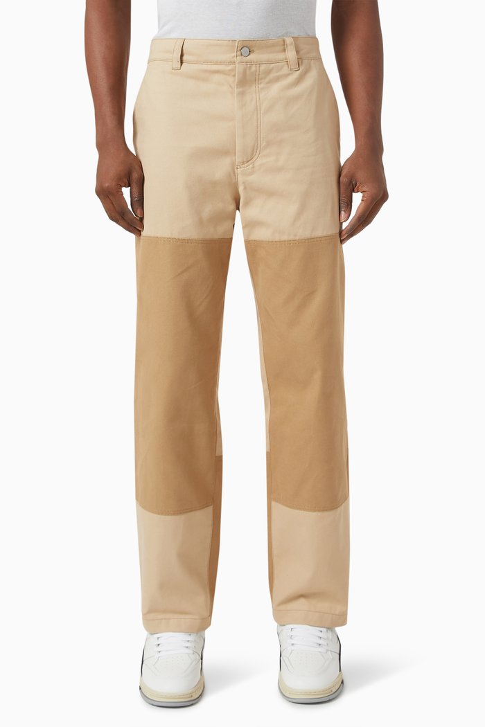 

Ink Straight-fit Pants in Cotton, Neutral