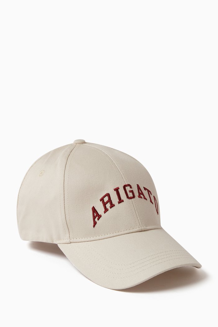 

College Logo Cap in Cotton, Neutral
