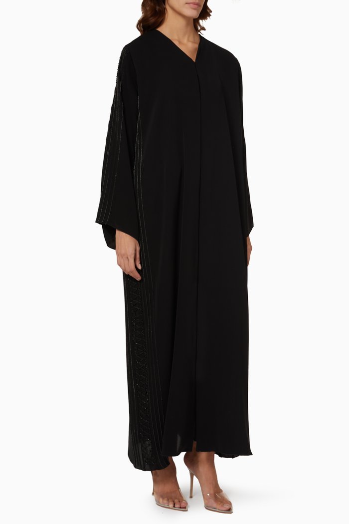Embellished Abaya, Black