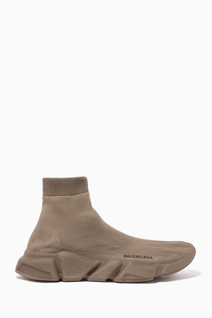 

Speed Sneakers in Recycled Knit, Brown