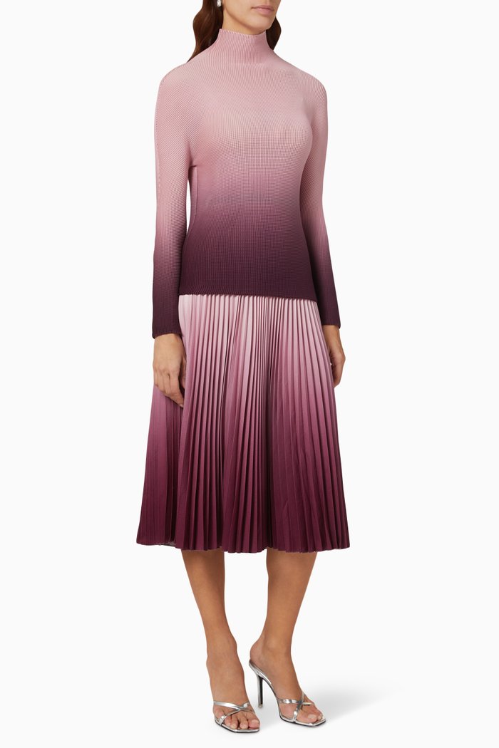 

Zadie Ombré Top & Skirt Set, Pink