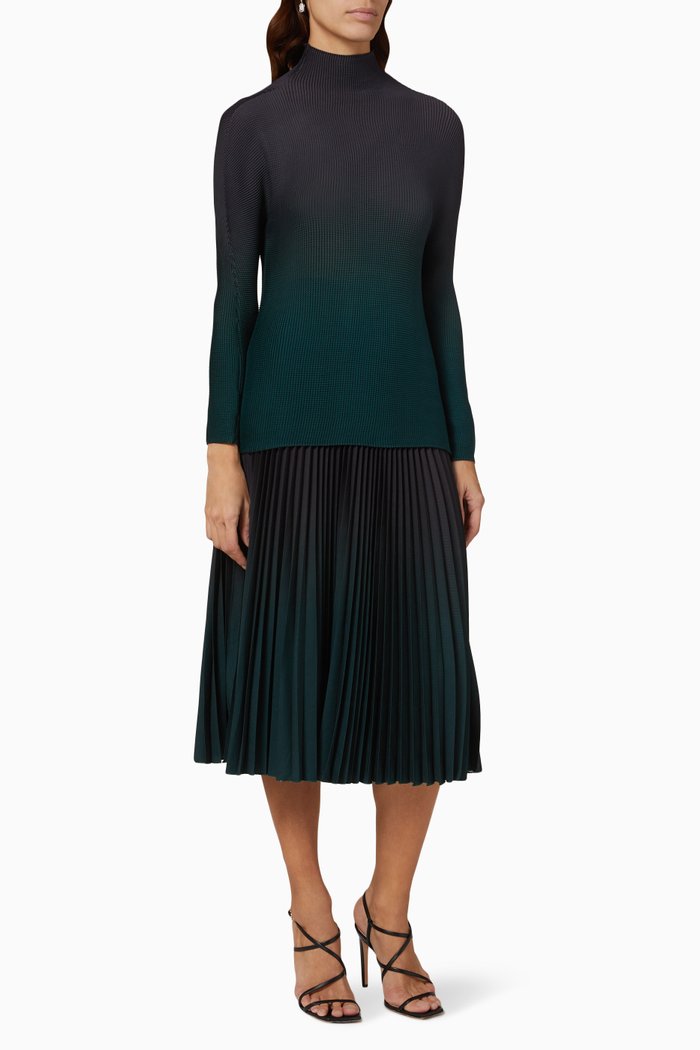 

Zadie Ombré Top & Skirt Set, Green